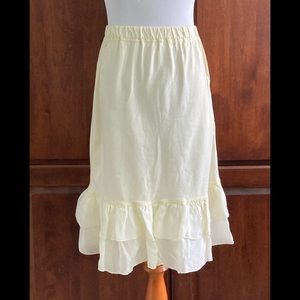 Flirty Ruffle Skirt.